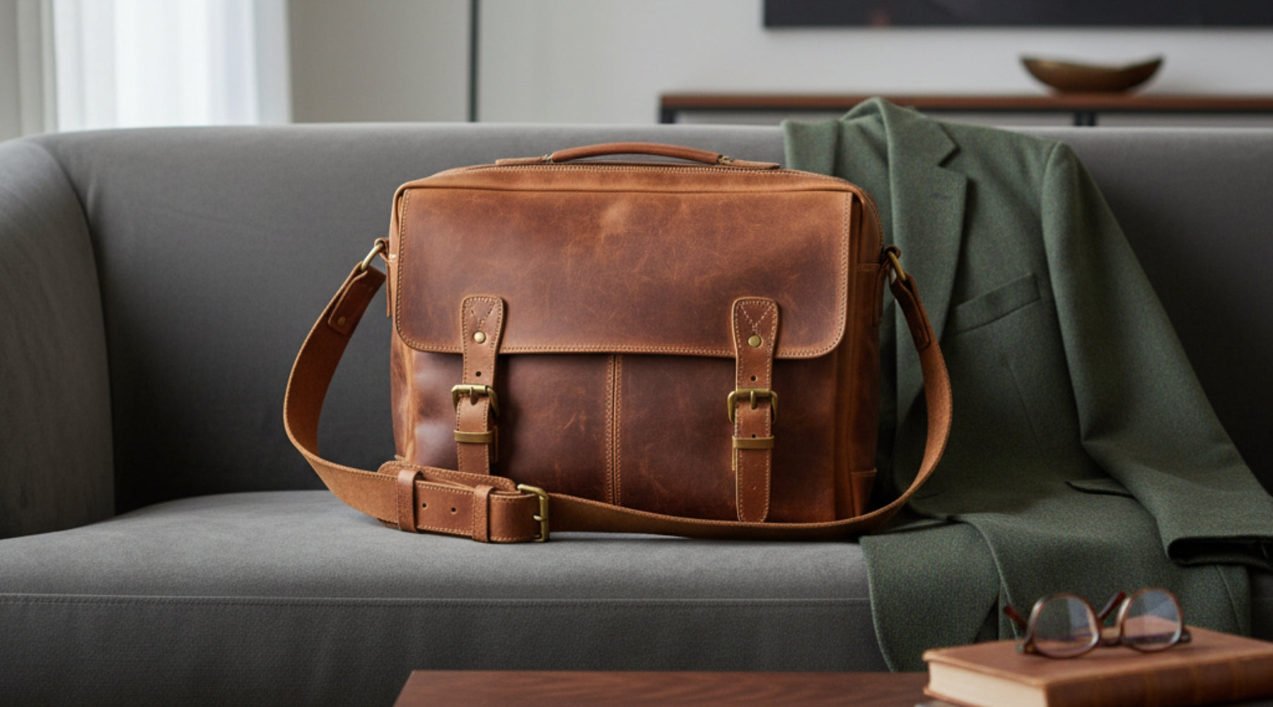 Pourquoi Investir dans une Sacoche en Cuir Plutôt qu'un Sac à Dos ?