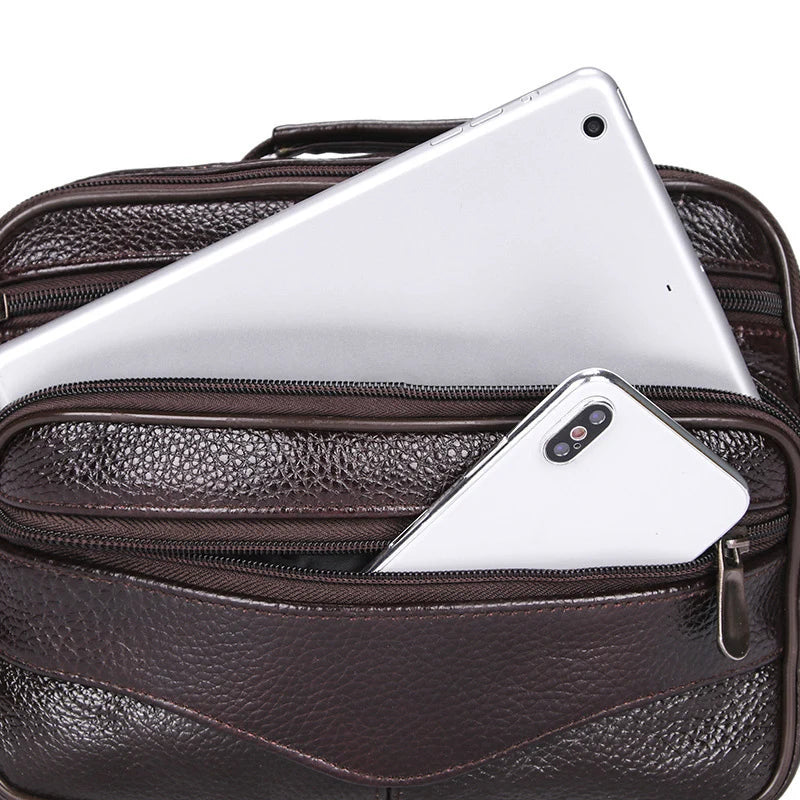 Sacoche homme cuir "MESSENGER"