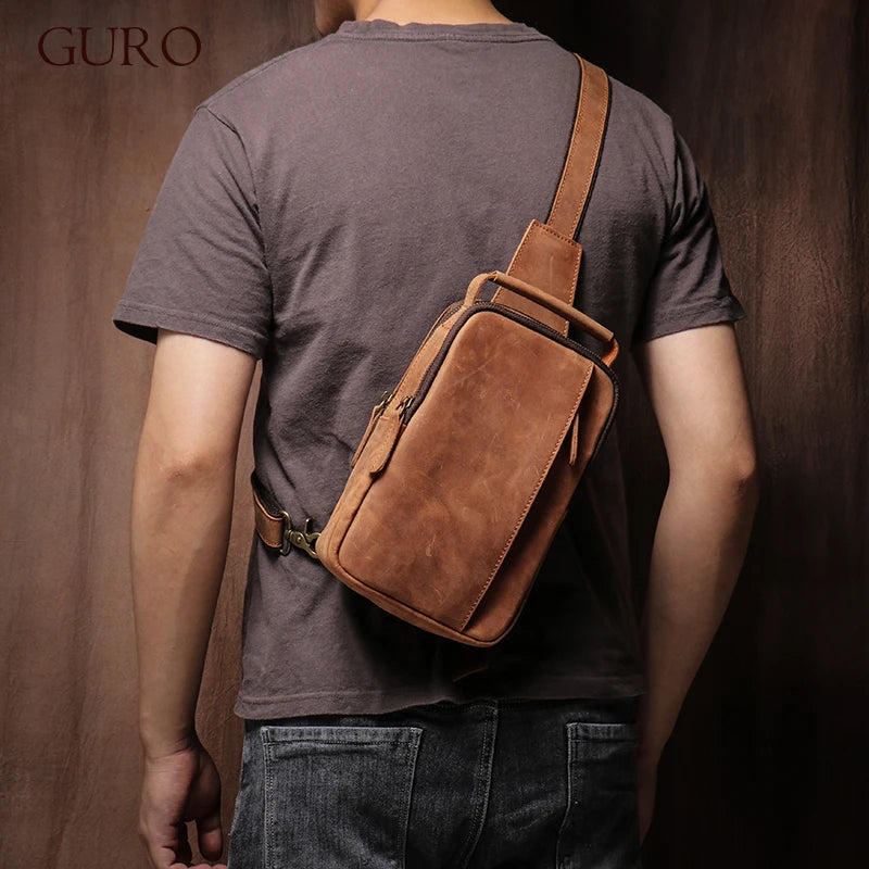 Sacoche Homme cuir "TRAVEL"