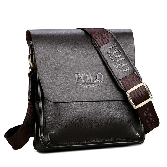 Sacoche cuir homme "POLO"