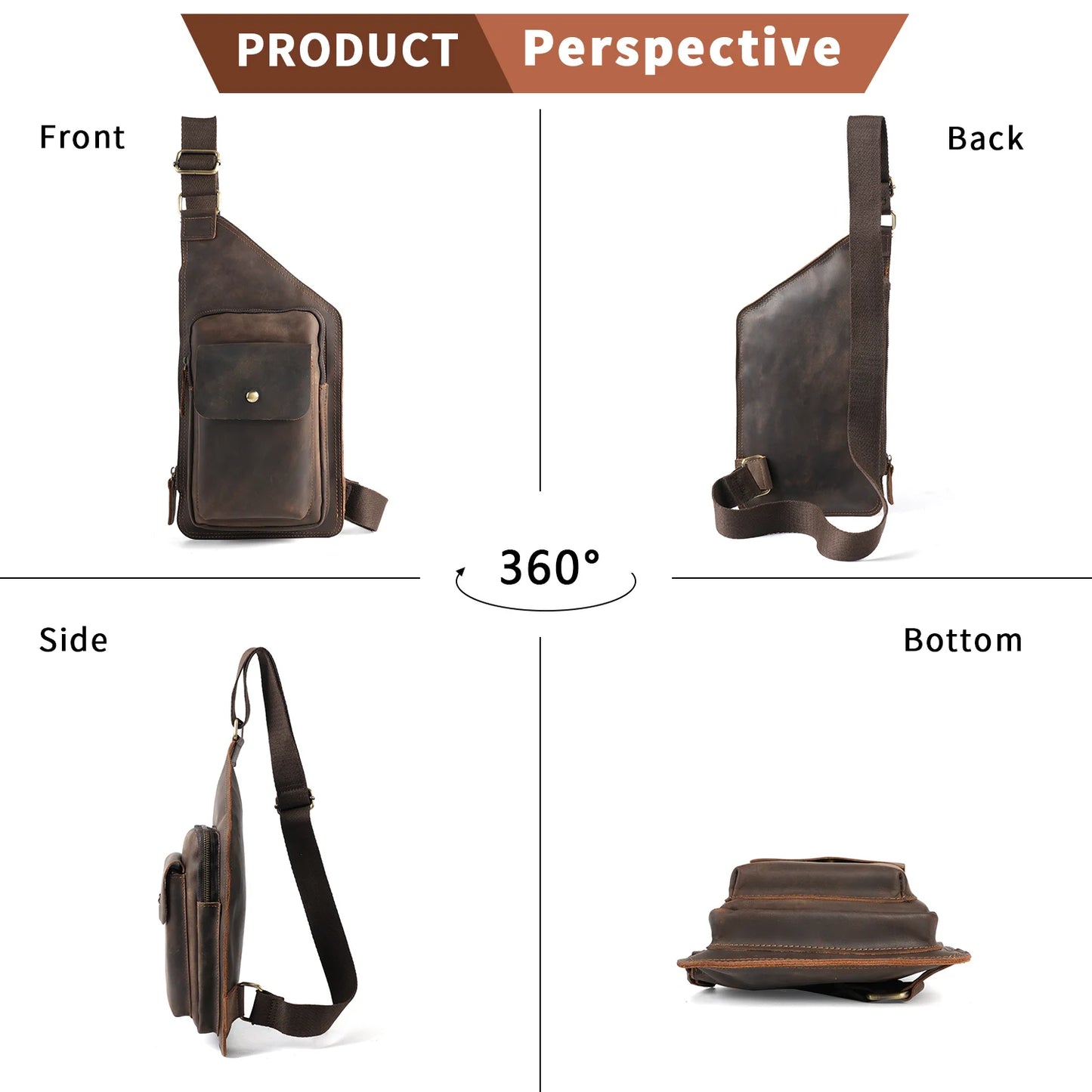 Sacoche homme cuir "YATBEST"