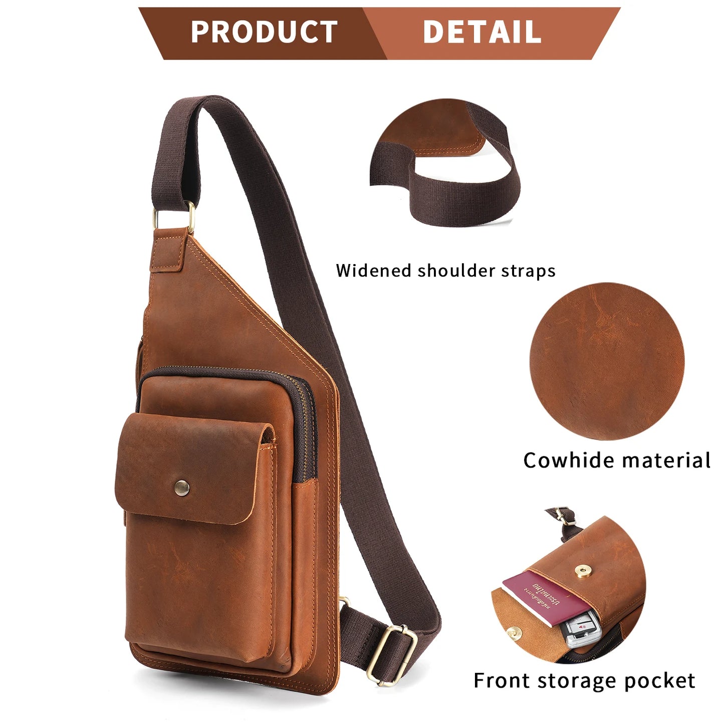 Sacoche homme cuir "YATBEST"