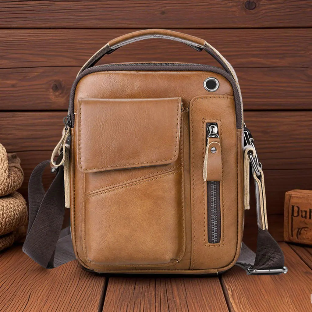 Sacoche cuir Homme "BULLCAPTAIN BOLSO"