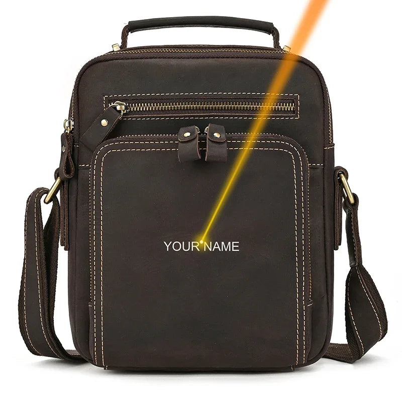 Sacoche cuir homme "NEWSBIRD"