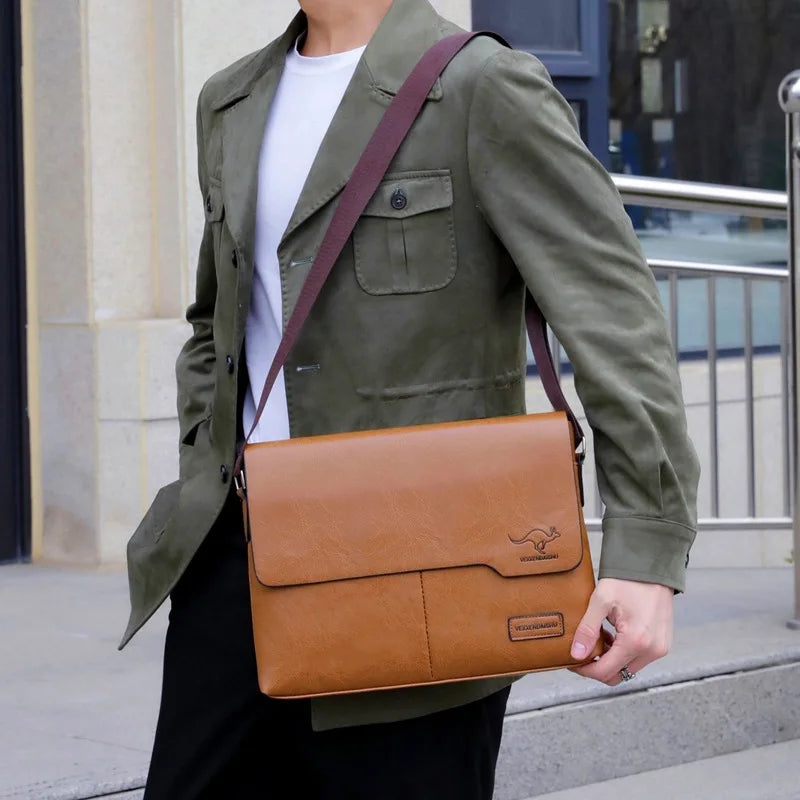 Sacoche cuir homme "SLING BAG"