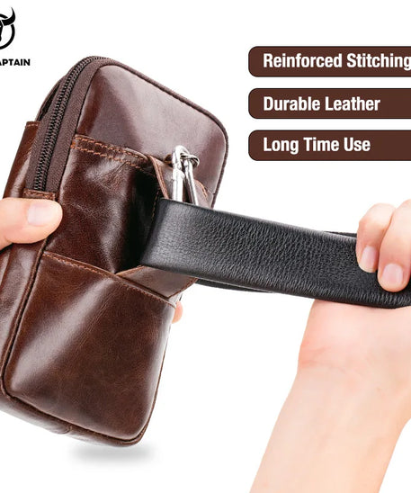 Sacoche homme cuir BULLCAPTAIN POCHETTE