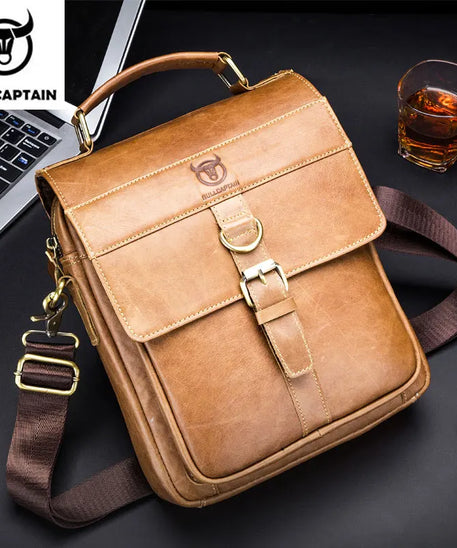 Sacoche homme cuir "BULLCAPTAIN RETRO"