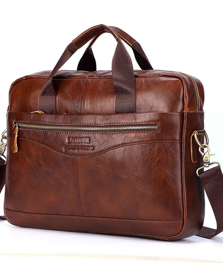 Sacoche cuir Homme "CASUAL"