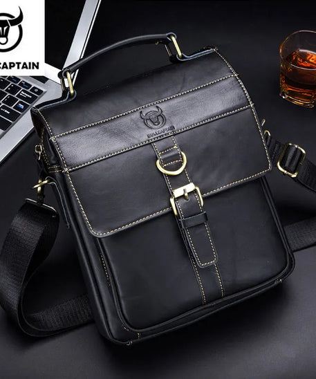 Sacoche homme cuir "BULLCAPTAIN RETRO"