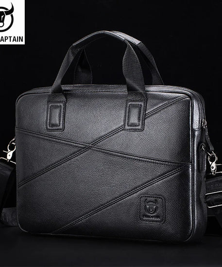 Sacoche cuir homme "BUSINESS"