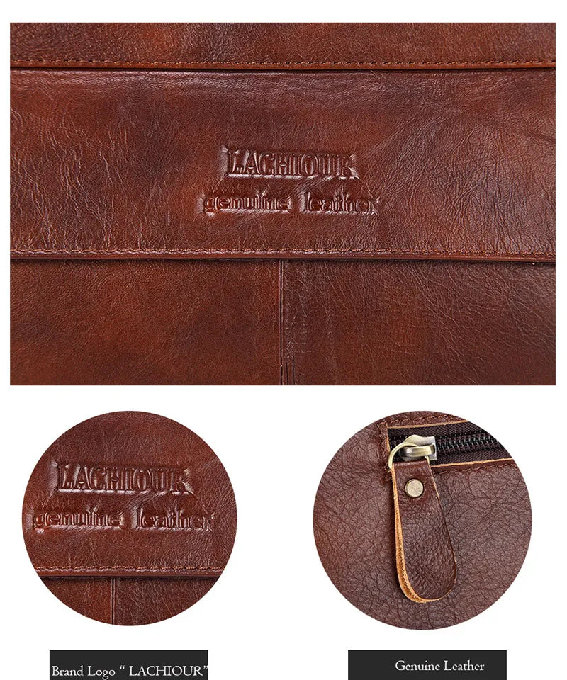 Sacoche cuir Homme "CASUAL"