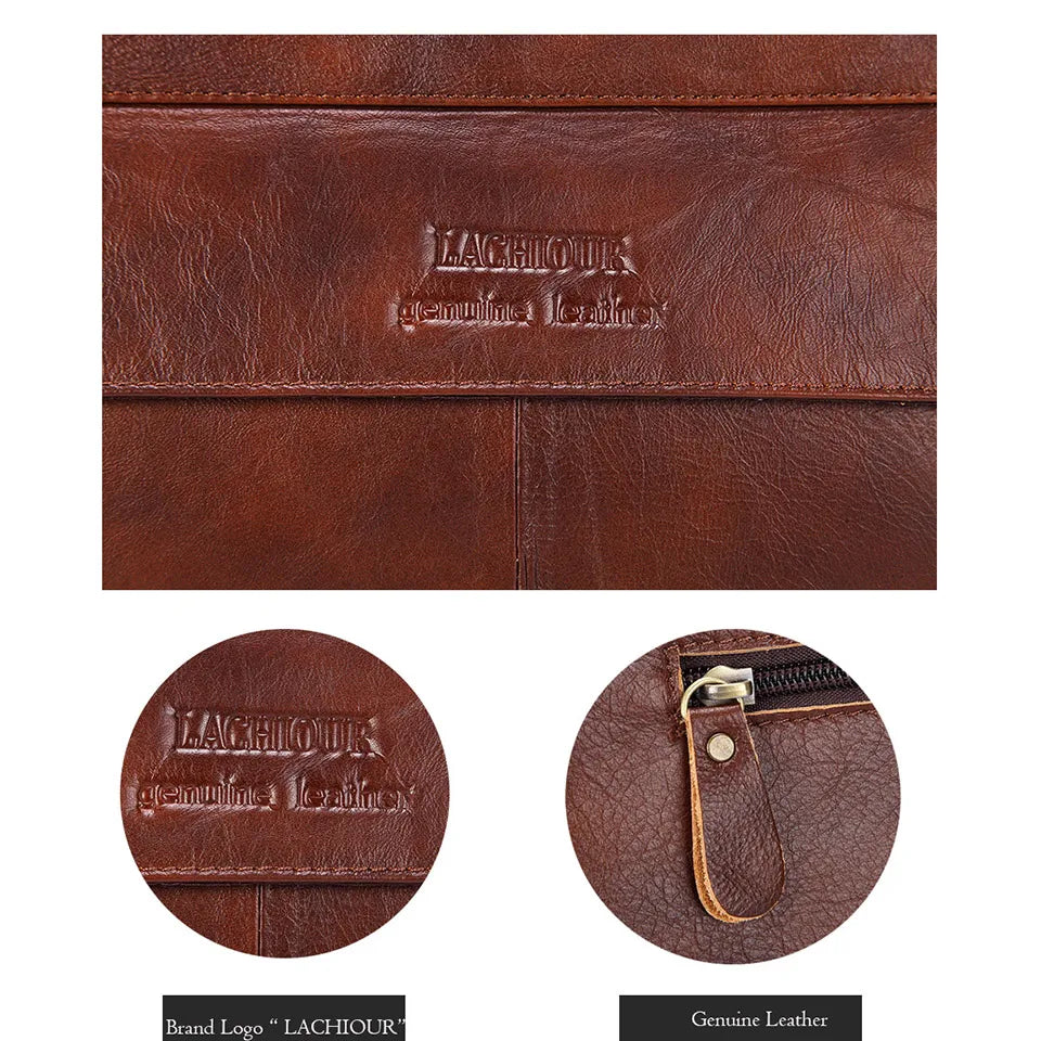 Sacoche cuir Homme "CASUAL"