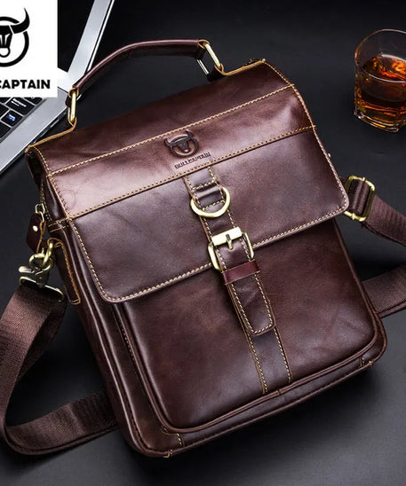 Sacoche homme cuir "BULLCAPTAIN RETRO"