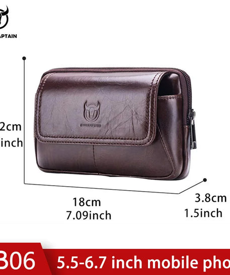 Sacoche homme cuir BULLCAPTAIN POCHETTE