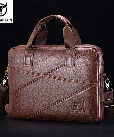 Sacoche cuir homme "BUSINESS"