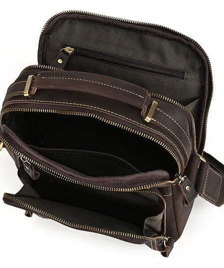 Sacoche cuir homme "NEWSBIRD"