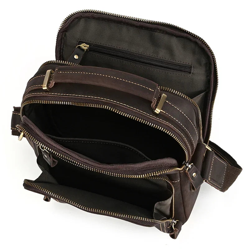 Sacoche cuir homme "NEWSBIRD"