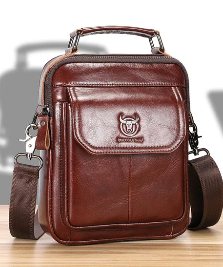 Sacoche homme cuir moyenne "BULLCAPTAIN"