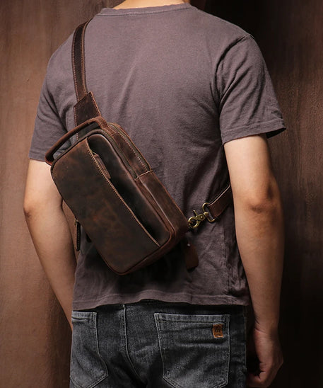 Sacoche Homme cuir "TRAVEL"