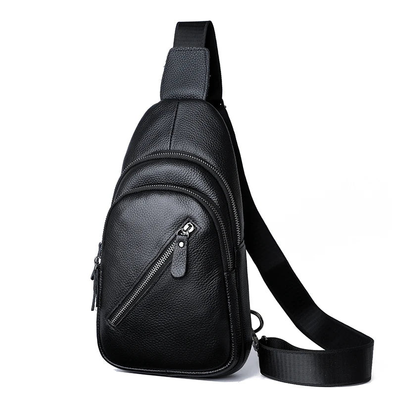 Sacoche cuir homme "PURITY"