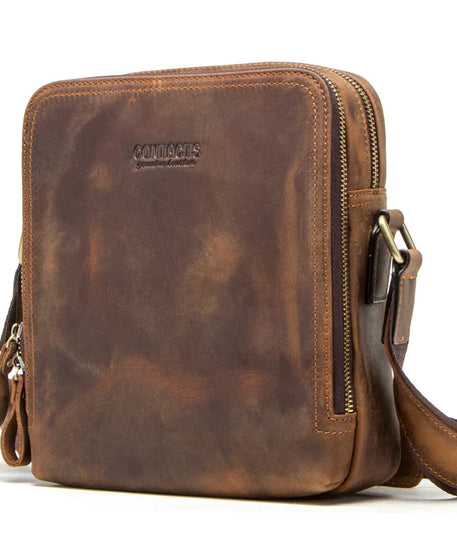 Sacoche cuir homme "VINTAGE"