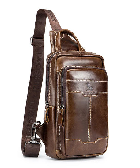 Sacoche cuir homme "COWHIDE"