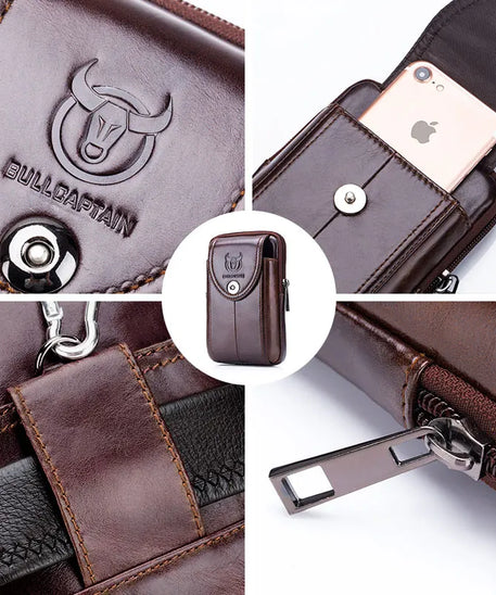 Sacoche homme cuir BULLCAPTAIN POCHETTE
