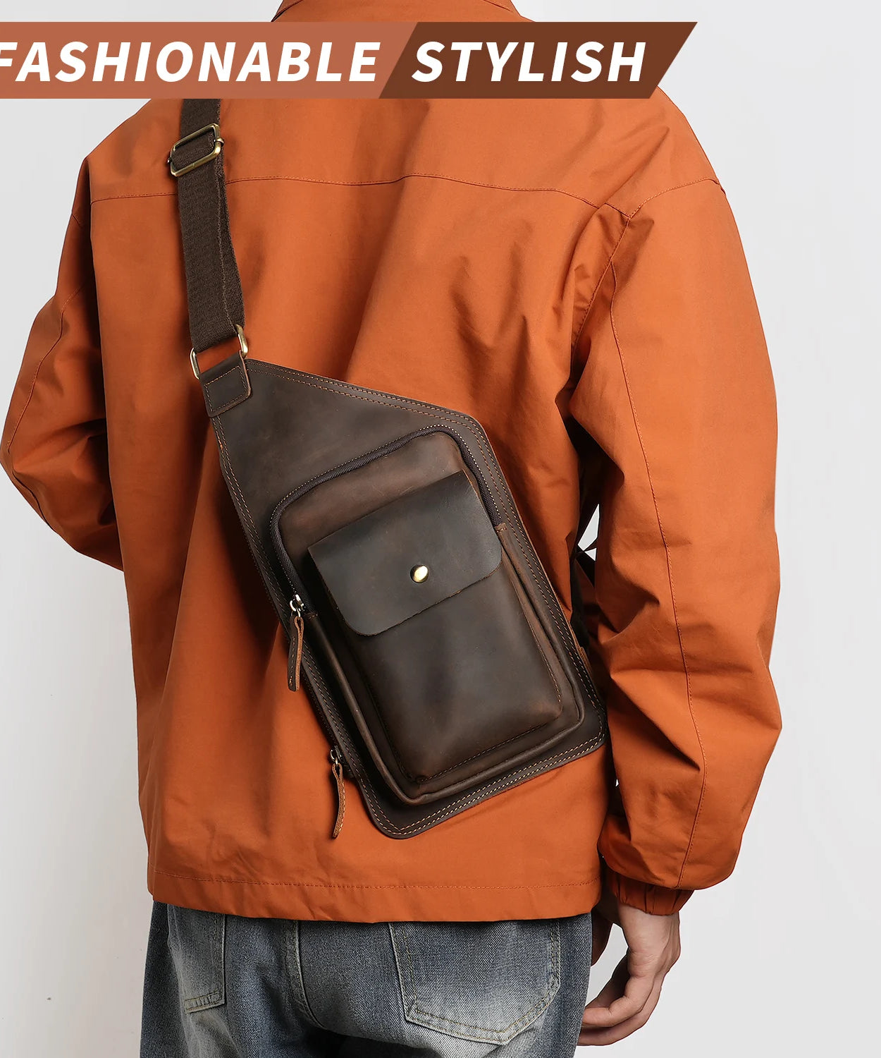 Sacoche homme cuir "YATBEST"