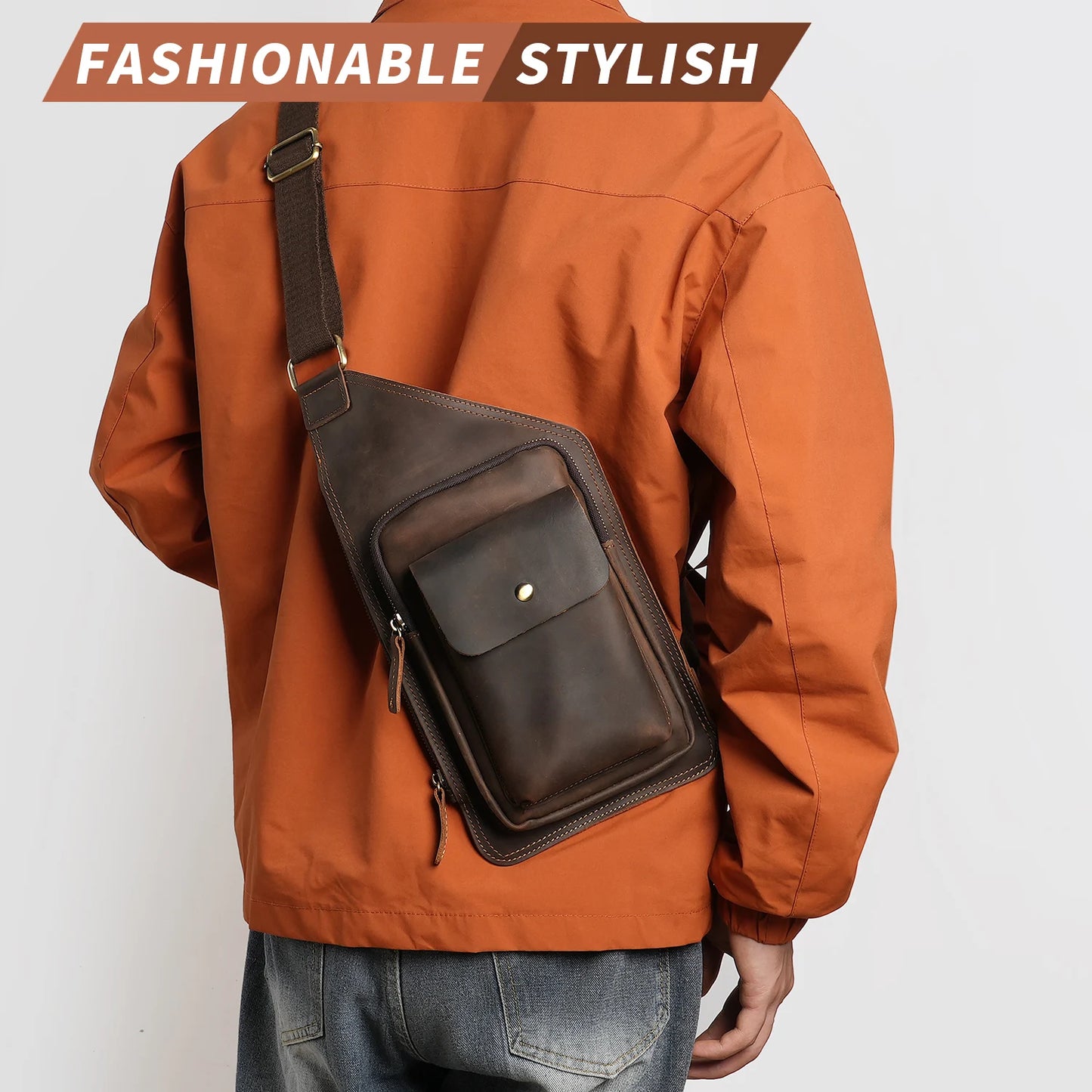 Sacoche homme cuir "YATBEST"