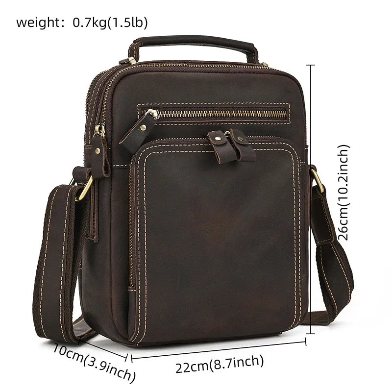 Sacoche cuir homme "NEWSBIRD"