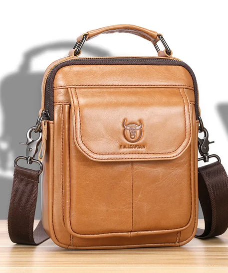 Sacoche homme cuir moyenne "BULLCAPTAIN"