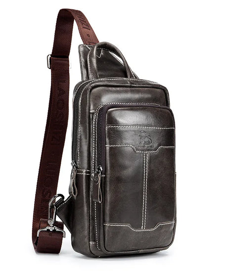 Sacoche cuir homme "COWHIDE"