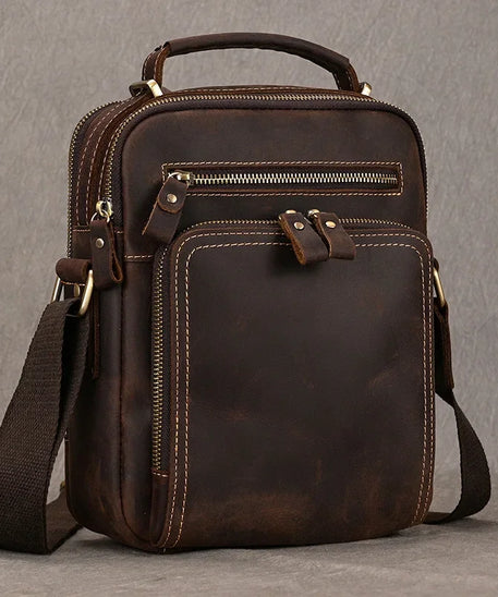 Sacoche cuir homme "NEWSBIRD"