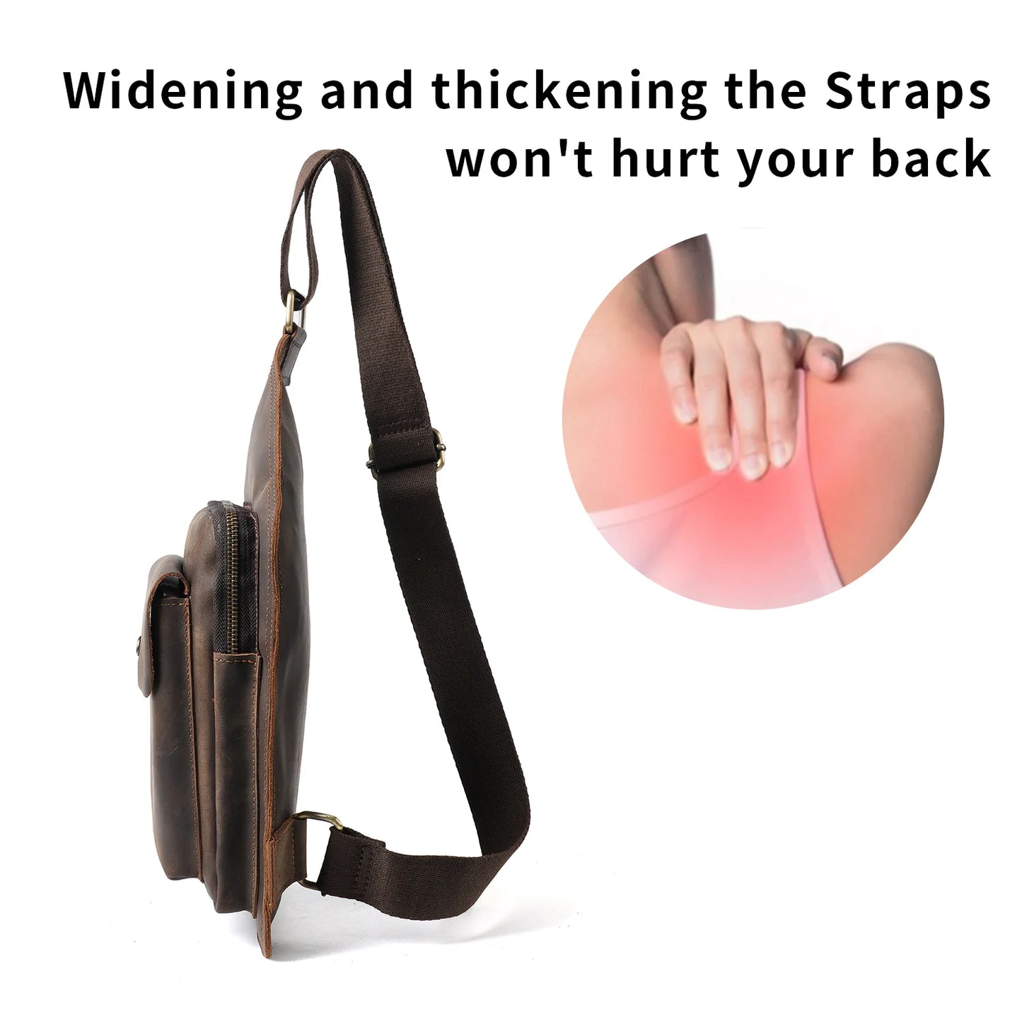 Sacoche homme cuir "YATBEST"