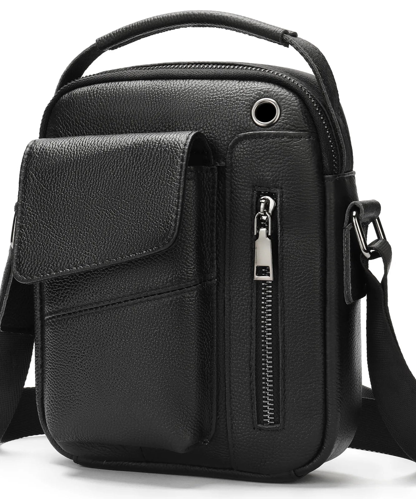 Sacoche cuir homme "SHOULDER"