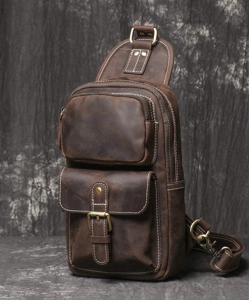 Sacoche cuir homme "VINTAGE LUOKIR"