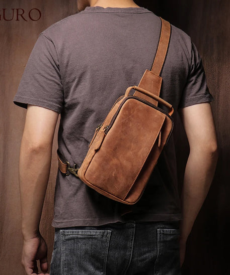 Sacoche Homme cuir "TRAVEL"