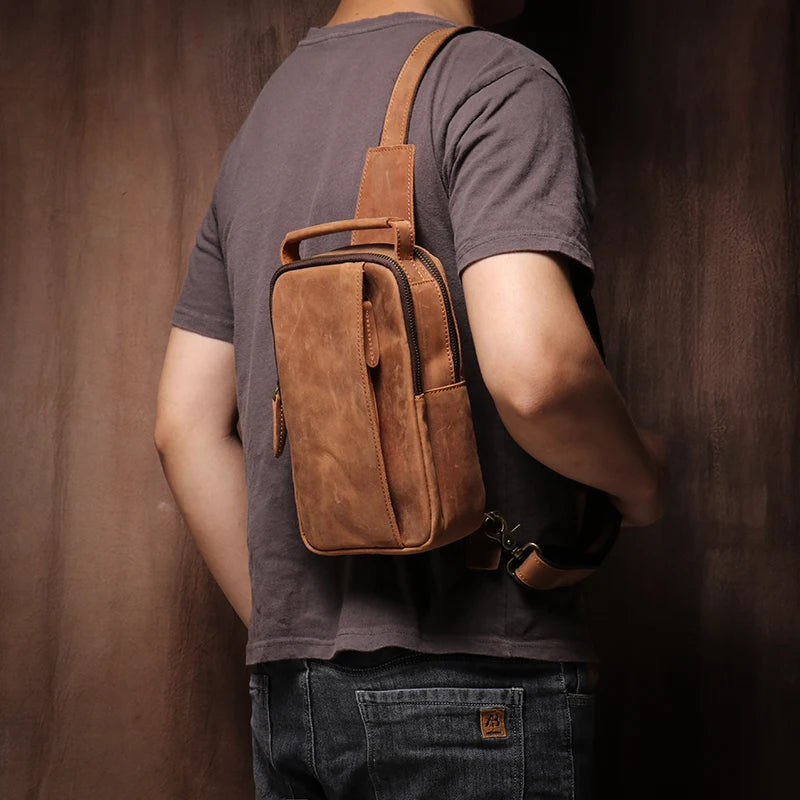 Sacoche Homme cuir "TRAVEL"