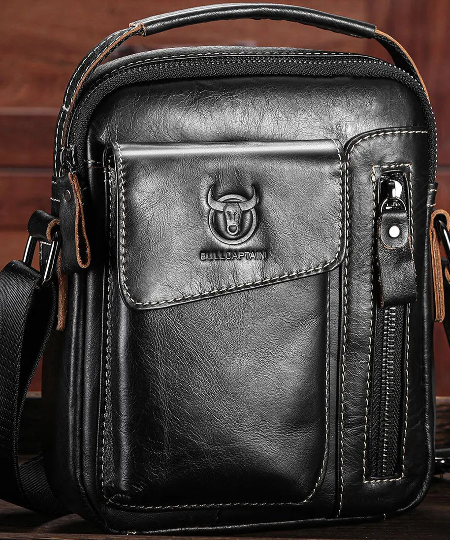 Sacoche cuir Homme "BULLCAPTAIN BOLSO"
