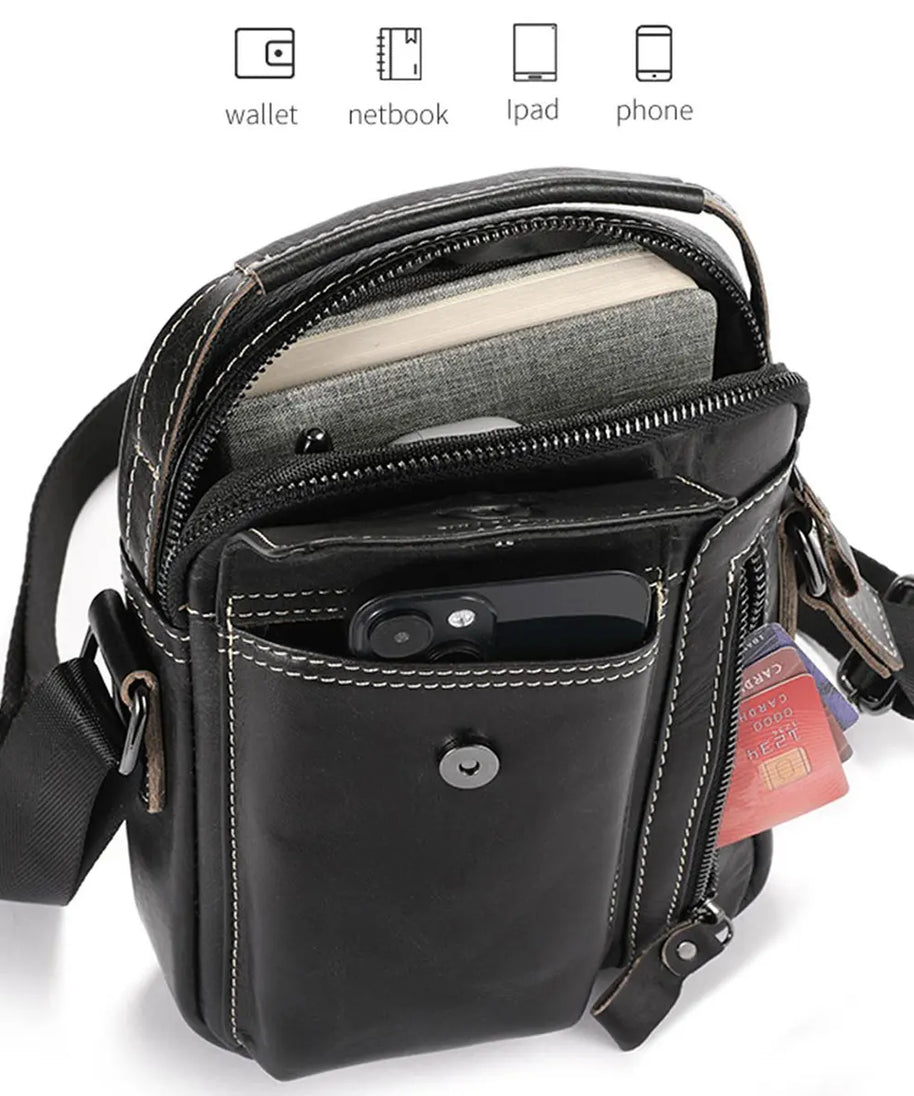 Sacoche cuir Homme "BULLCAPTAIN BOLSO"