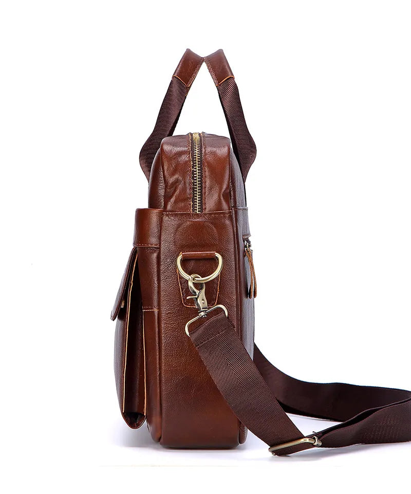 Sacoche cuir Homme "CASUAL"