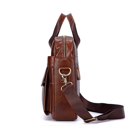 Sacoche cuir Homme "CASUAL"