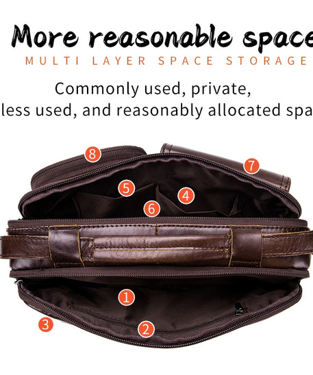 Sacoche cuir homme "AIRPORT"