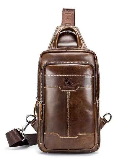 Sacoche cuir homme "COWHIDE"