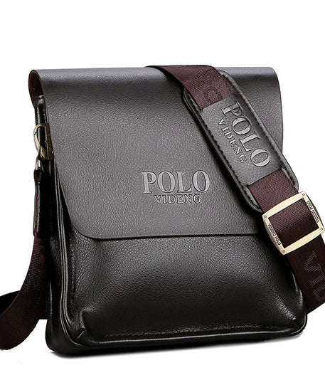 Sacoche cuir homme "POLO"