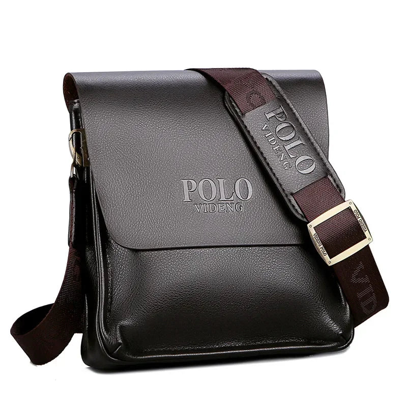 Sacoche cuir homme "POLO"
