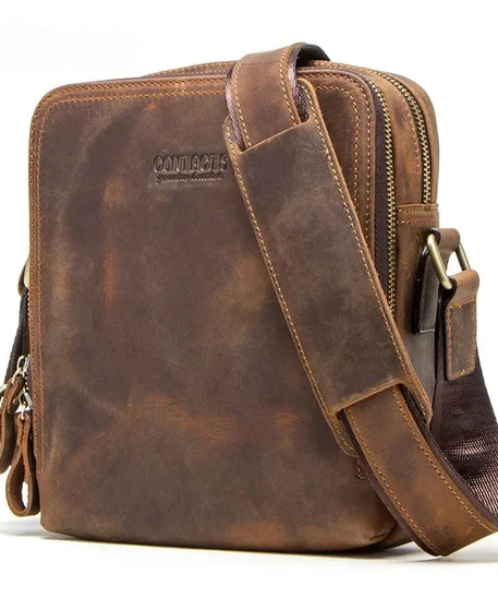 Sacoche cuir homme "VINTAGE"