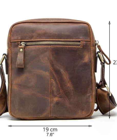 Sacoche cuir homme "VINTAGE"