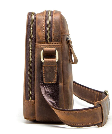 Sacoche cuir homme "VINTAGE"