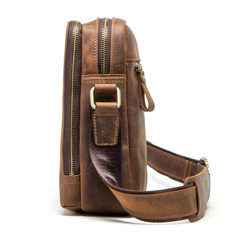 Sacoche cuir homme "VINTAGE"